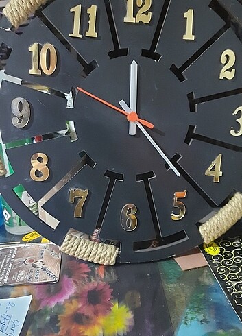 Otantik büyük boy duvar saati 