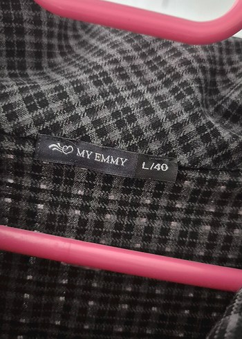 Business Casual kısa kollu ekose elbise - Görsel 3