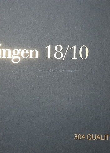  Beden çeşitli Renk Kb Solingen marka, 84 parça çbk seti
