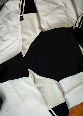 Kapüşonlu Fermuarlı Siyah Erkek Eşofman Takımı - Görsel 2