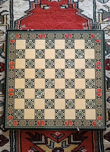 ahşap satranç tahtası