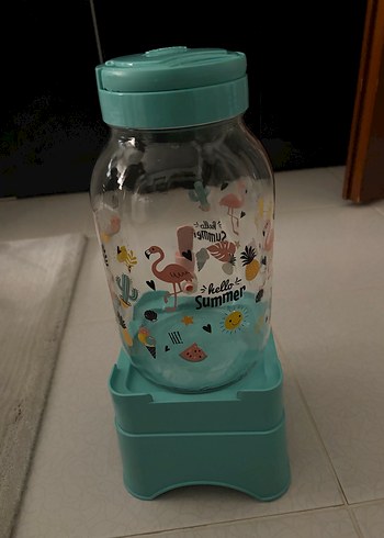 Turkuaz Cam Sebil - Görsel 3