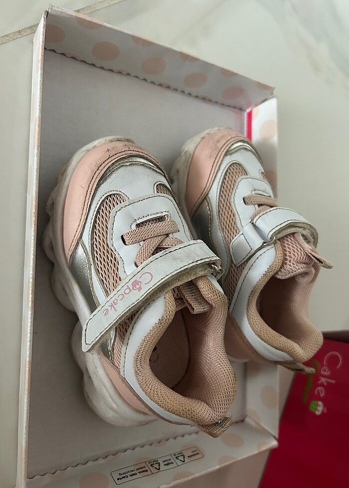 Kız bebek spor ayakkabı - Görsel 4