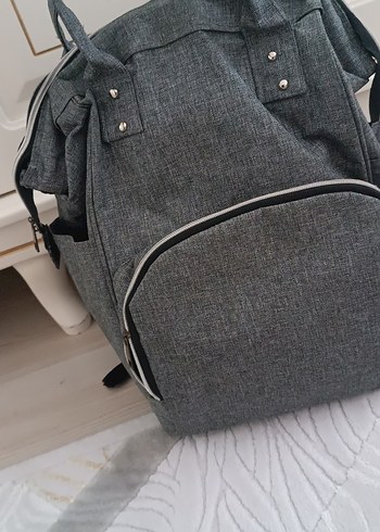 Gri Bebek Bakım Çantası - Görsel 2