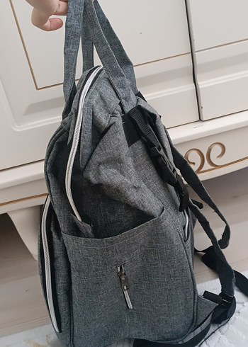 Gri Bebek Bakım Çantası - Görsel 3