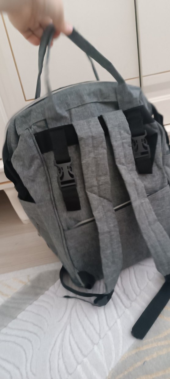 Gri Bebek Bakım Çantası - Görsel 5