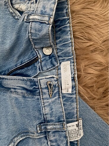 7 Yaş Beden mavi Renk #jins #kot #pantalon #çocuk