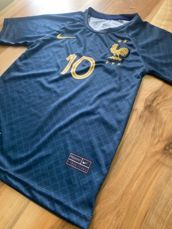 Mavi Mbappe Baskılı Erkek Spor Tişörtü - Görsel 2