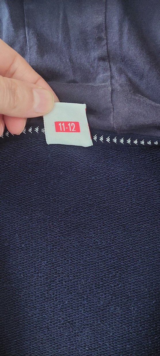 Kappa Erkek Lacivert Fermuarlı Kapüşonlu Sweatshirt - Görsel 5