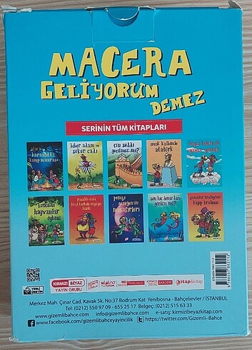 Macera geliyorum demez
