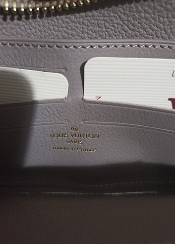  Beden kahverengi Renk Louis Vuitton kadın cüzdan 