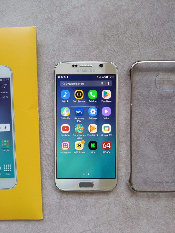 Samsung  Galaxy S6 32 Gb Gold - Görsel 2