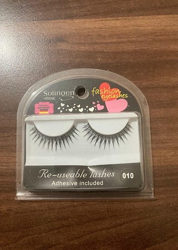 Yeniden Kullanılabilir Bej Takma Kirpik 010 - Görsel 2