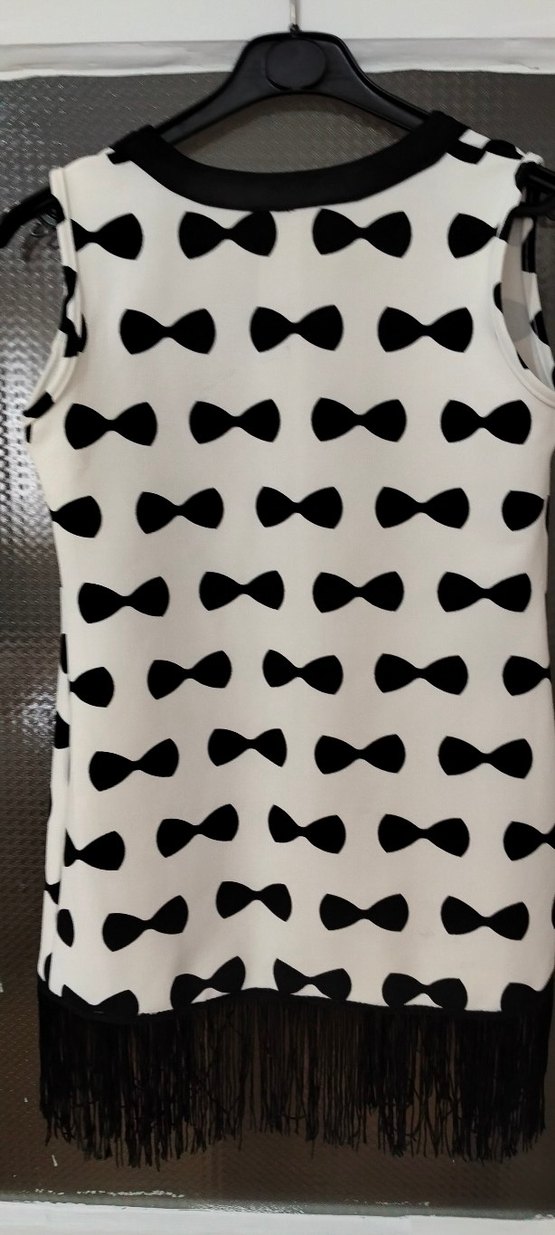 Fiyonklu Uzun Bohem Kadın Yelek - Görsel 4