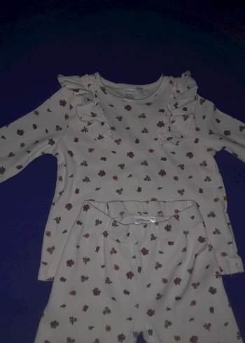 LCW Baby Gri Baskılı Bebek pjama takımı - Görsel 2