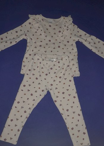 LCW Baby Gri Baskılı Bebek pjama takımı - Görsel 4