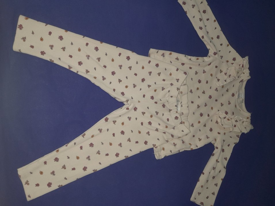 LCW Baby Gri Baskılı Bebek pjama takımı - Görsel 3