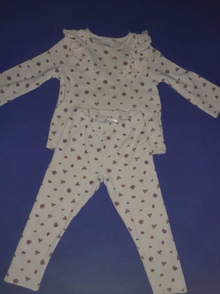 LCW Baby Gri Baskılı Bebek pjama takımı - Görsel 4