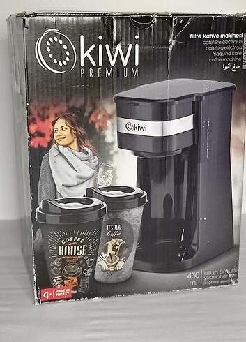 Kiwi KCM 7515 Bardaklı Filtre Kahve Makinesi