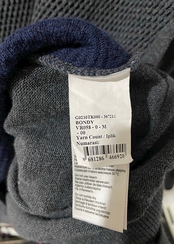 Pierre cardin orijinal pamuk kazak - Görsel 6