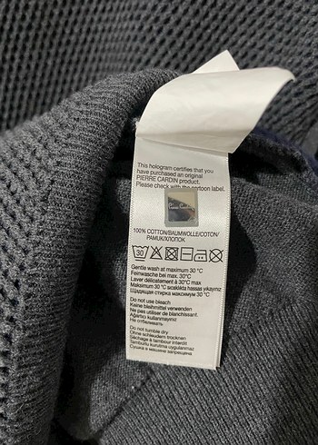 Pierre cardin orijinal pamuk kazak - Görsel 3