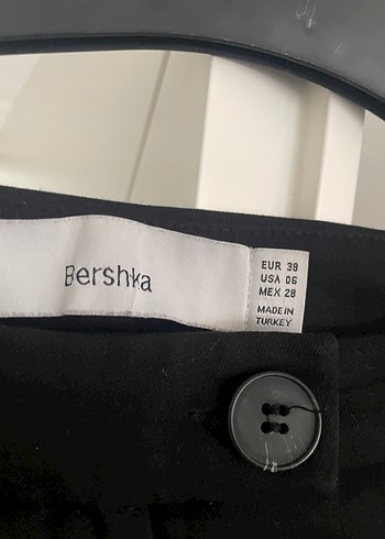 Siyah Kadın Midi Kumaş Pantolon - Görsel 4