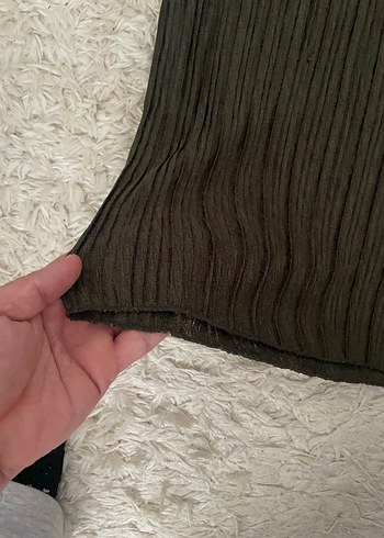 Kadın Bohem Pilili Uzun Etek - Görsel 3