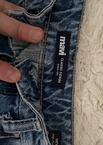 Mavi Kadın Normal Boy Denim Pantolon - Görsel 5
