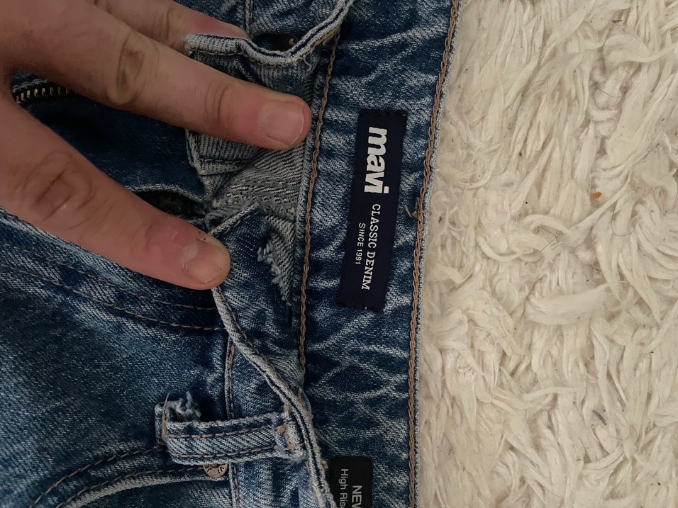 Mavi Kadın Normal Boy Denim Pantolon - Görsel 5