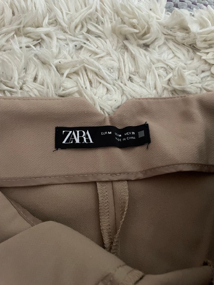 Bej Kadın Kumaş Pantolon - Görsel 5