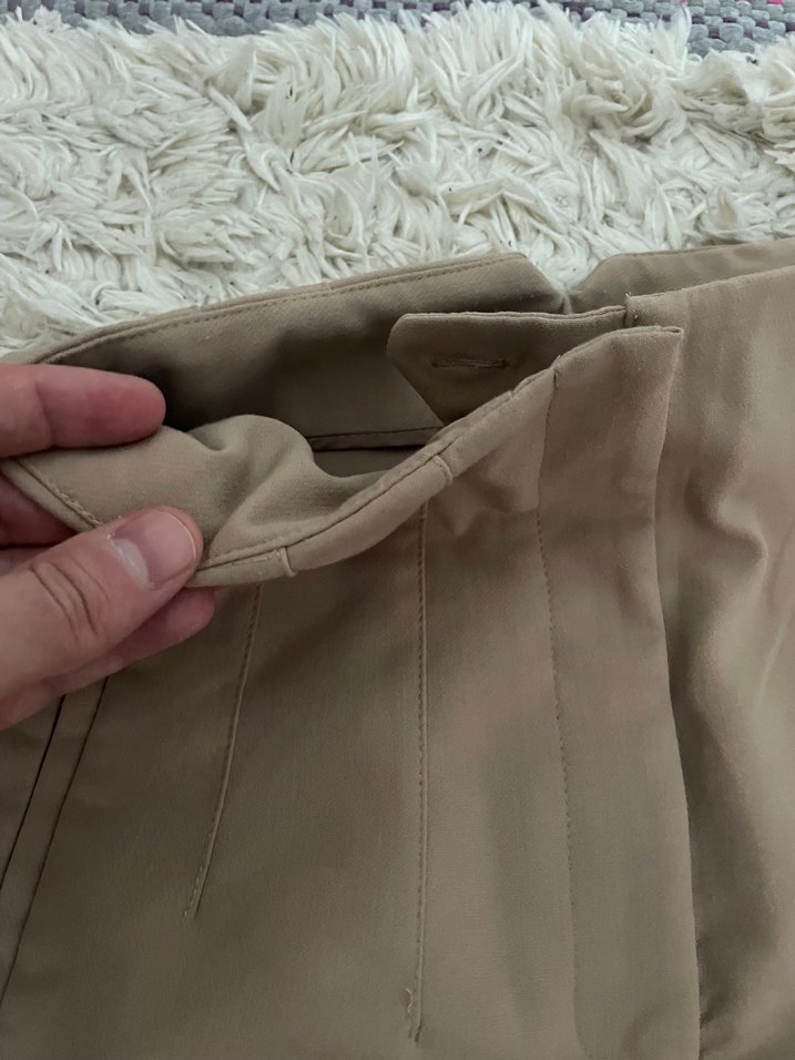 Bej Kadın Kumaş Pantolon - Görsel 4