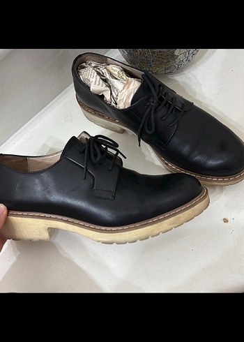 Siyah Kadın Klasik Topuklu Ayakkabı - Görsel 4