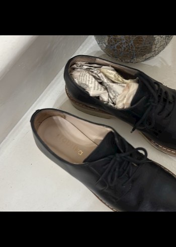 Siyah Kadın Klasik Topuklu Ayakkabı - Görsel 3