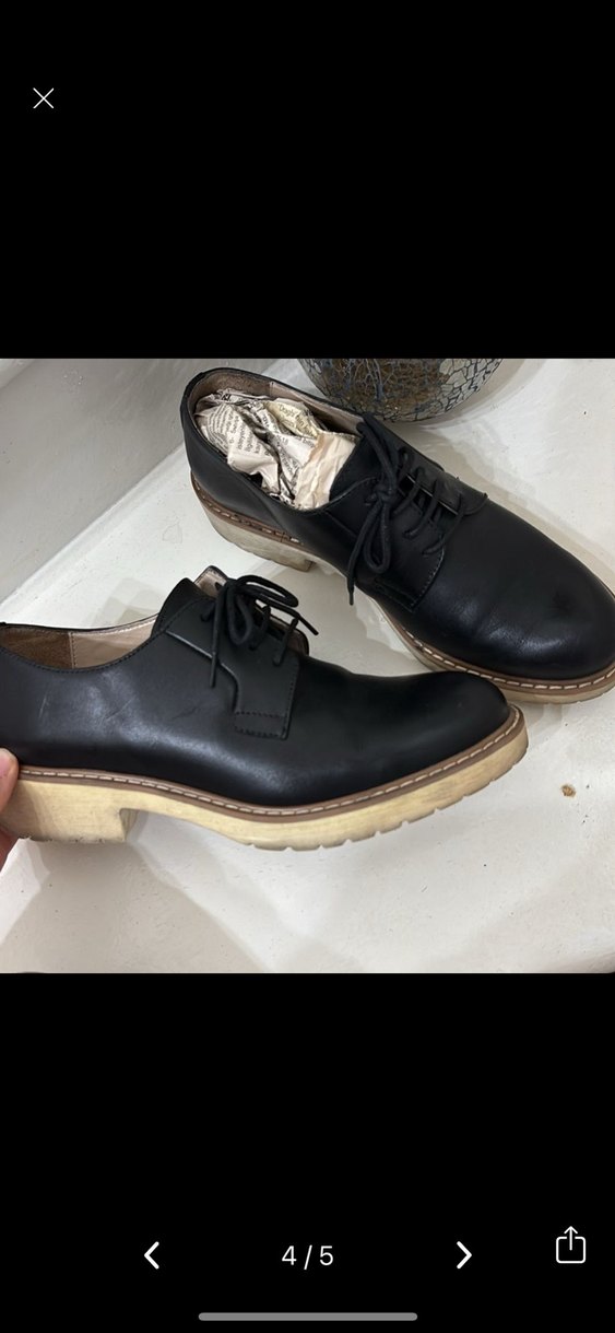 Siyah Kadın Klasik Topuklu Ayakkabı - Görsel 4