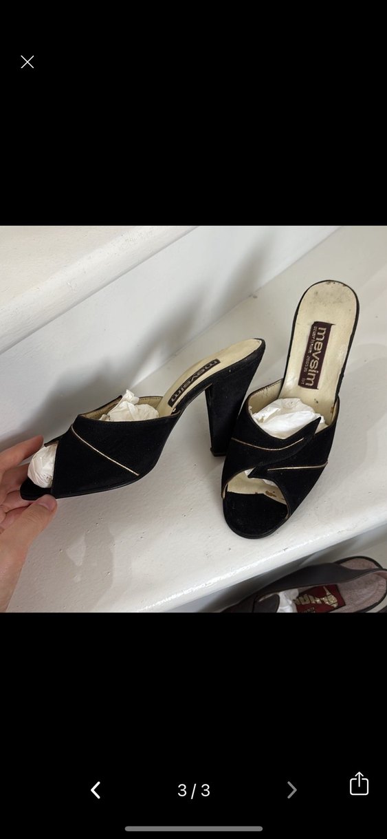 Siyah Tokalı Platform Topuklu Kadın Ayakkabı - Görsel 3