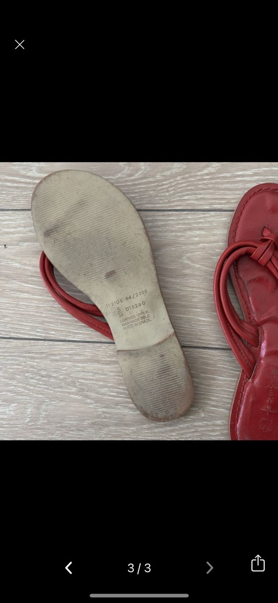 Kırmızı Bohem Stiletto Topuklu Kadın Sandalet - Görsel 3