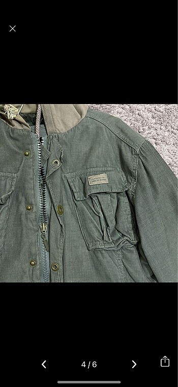 m Beden gri Renk Vintage Mont