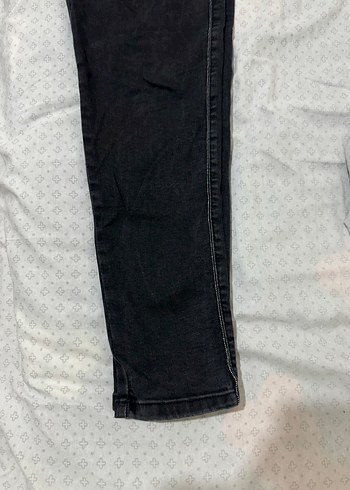 Siyah Kadın Denim Dar Kesim Jean - Görsel 4