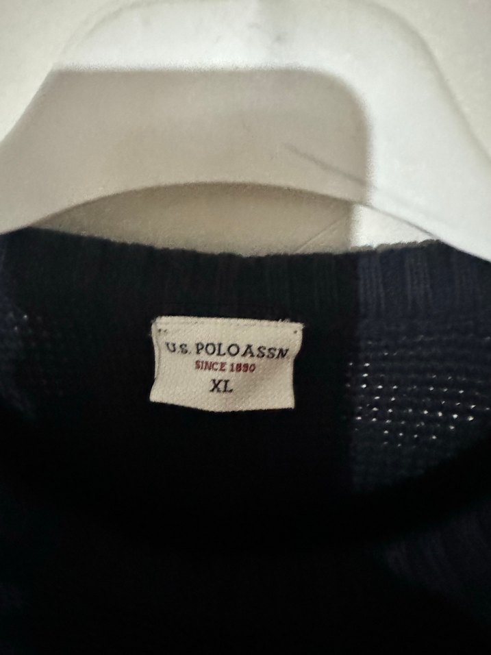 Kadın lacivert Uzun Kollu Örgü Kazak - Görsel 4