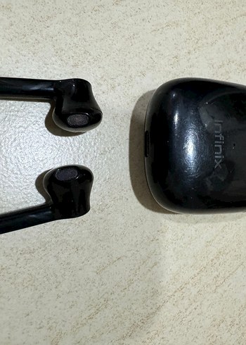 Torima marka Siyah Akıllı Saat ve infinix kablosuz kulaklık - Görsel 5