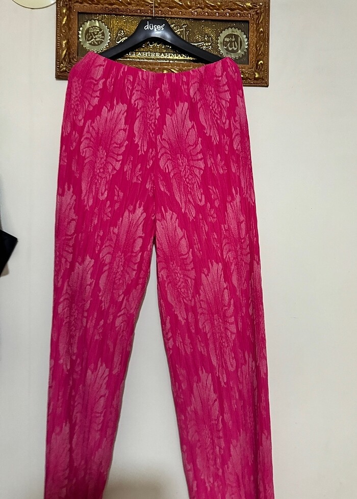 Bol kesim desenli Pantolon - Görsel 2