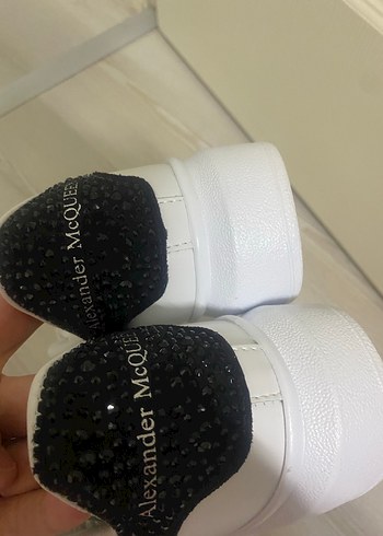 37 Beden Alexander McQueen Beyaz Platform Sneaker