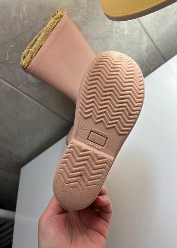 Pembe Tokalı Kız Çocuk Yağmur Çizmesi - Görsel 3