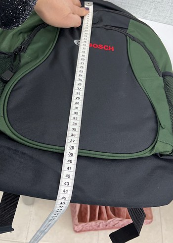 Yeşil Fermuarlı Bosch Erkek Sırt Çantası - Görsel 3