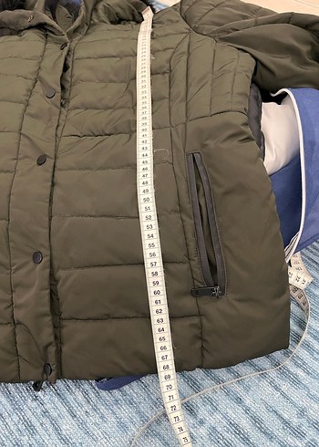 Kadın Midi Kış Montu Kürklü Kapüşonlu - Görsel 8