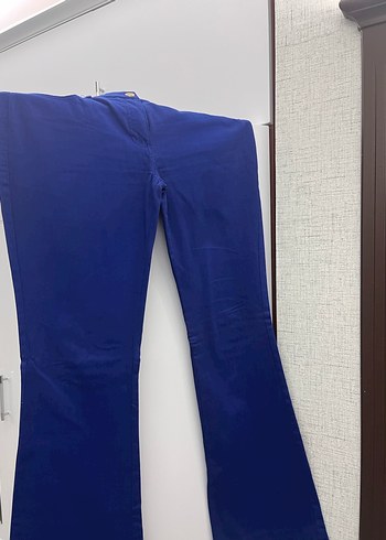 Mavi Denim Midi Kadın Pantolon - Görsel 2