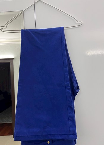 Mavi Denim Midi Kadın Pantolon - Görsel 3