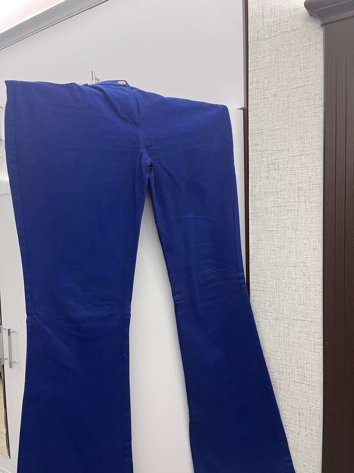 Mavi Denim Midi Kadın Pantolon - Görsel 2