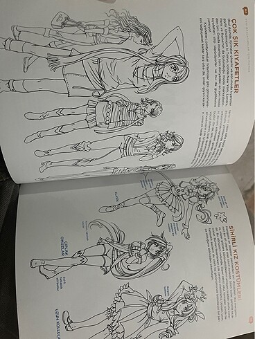  Beden Renk Manga - anime çizim kitabı