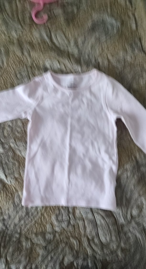 2 adet Beyaz ve pastel pembe çocuk içlikleri - Görsel 3